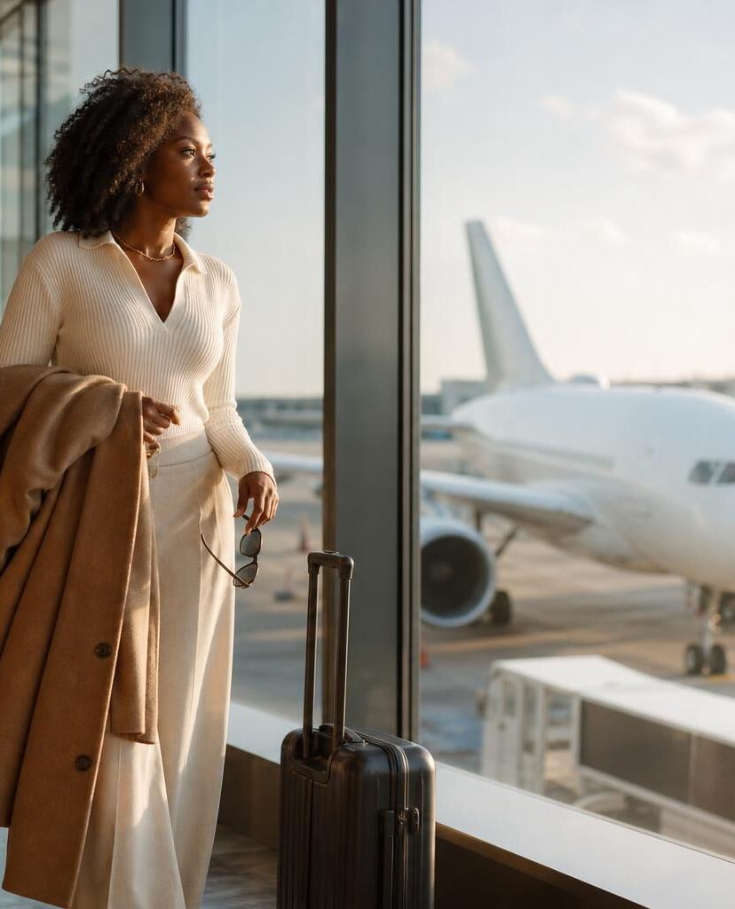 Traveler flying from Montreal to Punta Cana for a Caribbean vacation